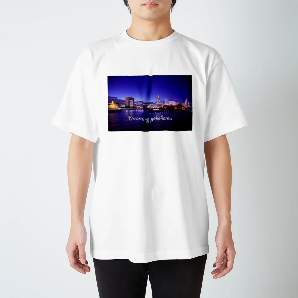 photo-kiokuの横浜夜景１ Regular Fit T-Shirt