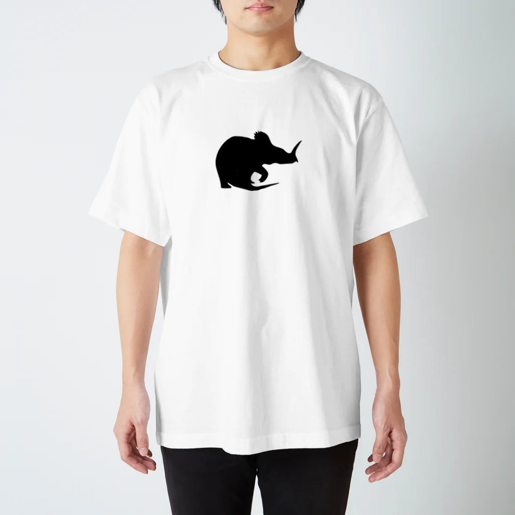 恐竜のTシャツ屋さんの【恐竜シリーズ】トリケラトプス 티셔츠