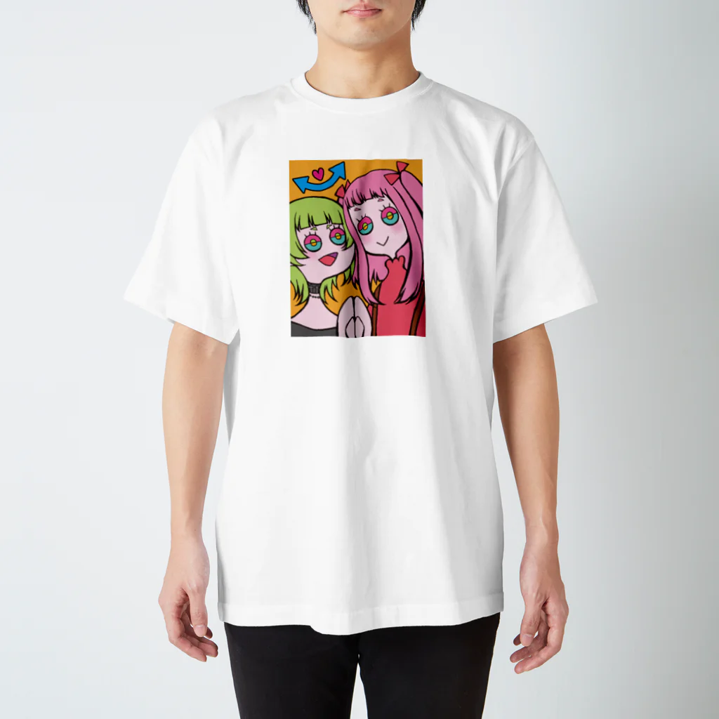 COLOR_INSISTのうらおもて スタンダードTシャツ