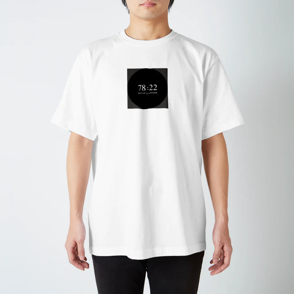 A2C COLLECTIONの78:22宇宙の法則 スタンダードTシャツ