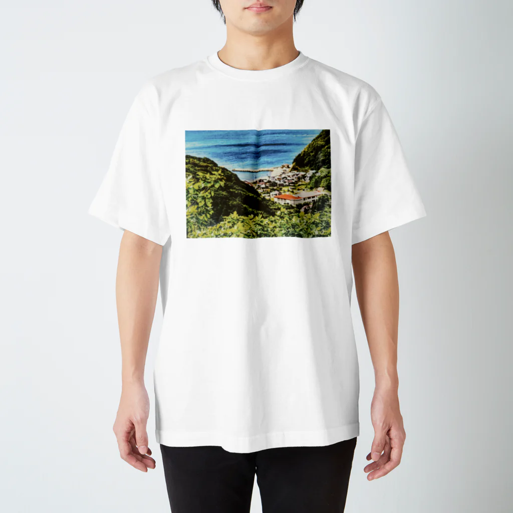 ちびの海のある町 スタンダードTシャツ