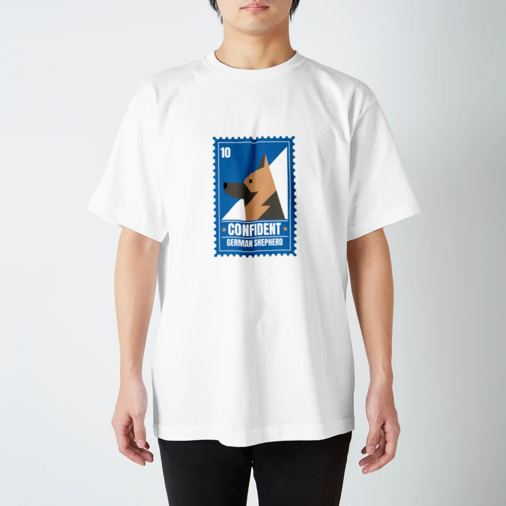 東京奮起させるのシェパード スタンダードTシャツ