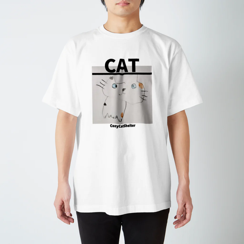 CozyCatShelter のCozyCatShelter スタンダードTシャツ