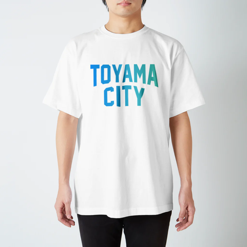 JIMOTO Wear Local Japanの 富山市 TOYAMA CITY スタンダードTシャツ