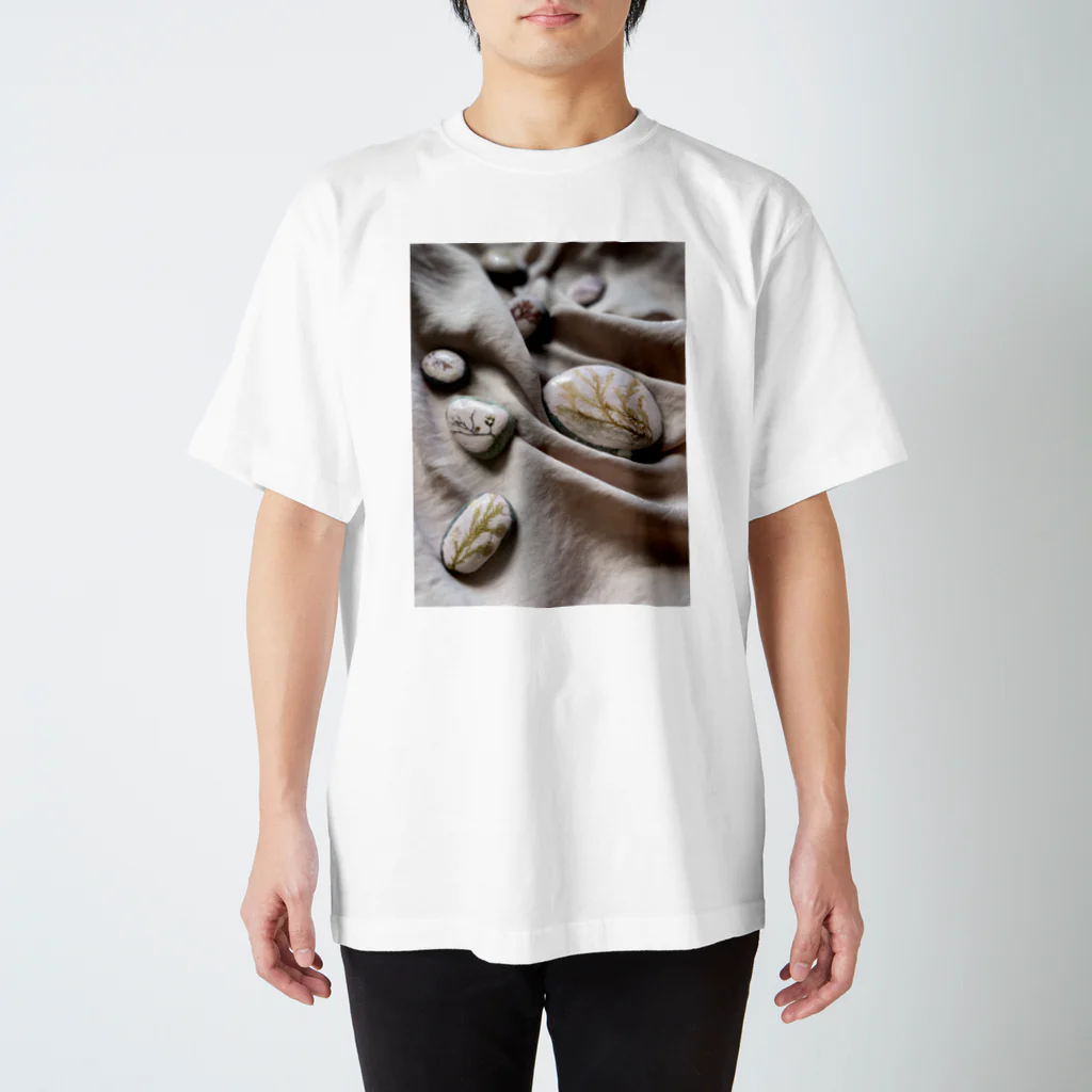 aki🧜‍♀️kia ＊人魚のトランクのseaweed stones スタンダードTシャツ