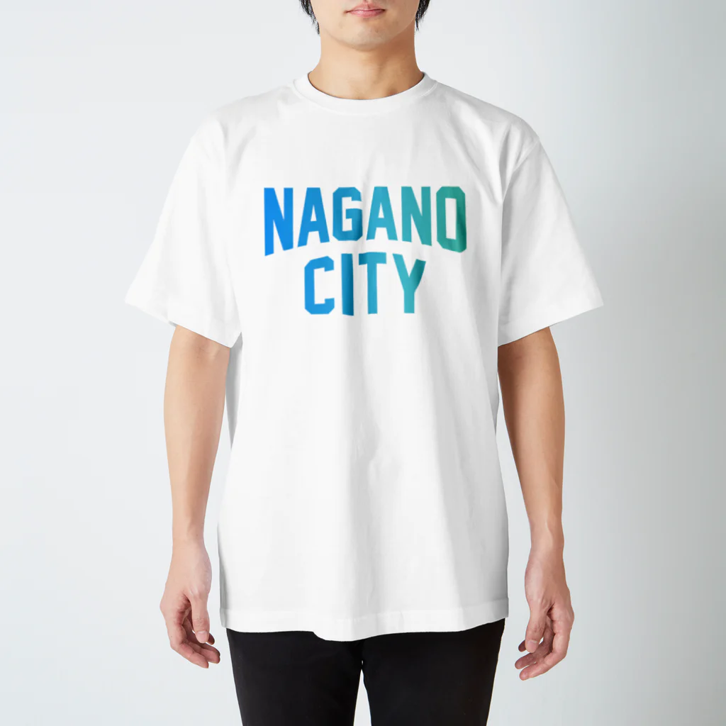 JIMOTO Wear Local Japanの長野市 NAGANO CITY スタンダードTシャツ