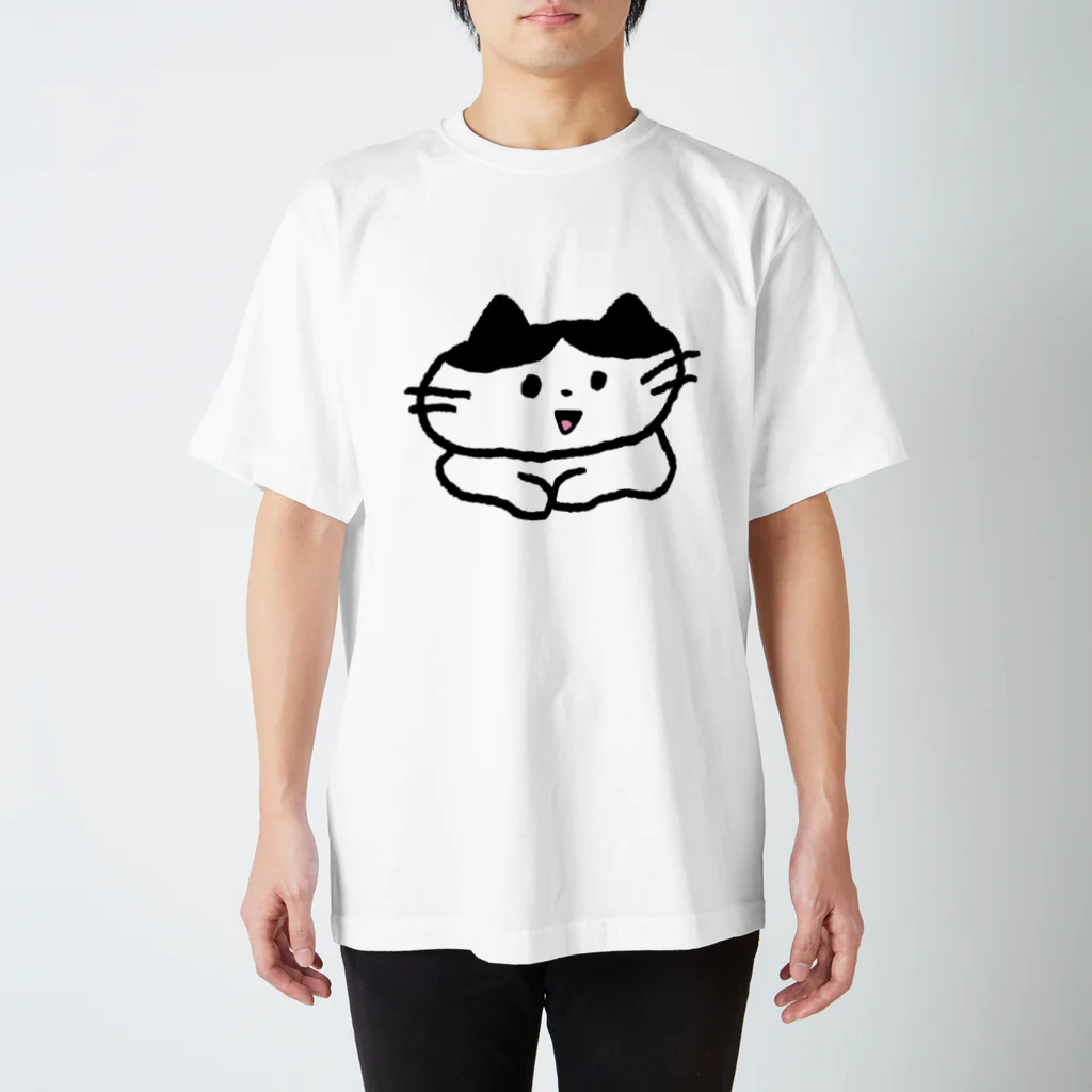 OHANABATAKEのおしゃべりねこ♪ スタンダードTシャツ