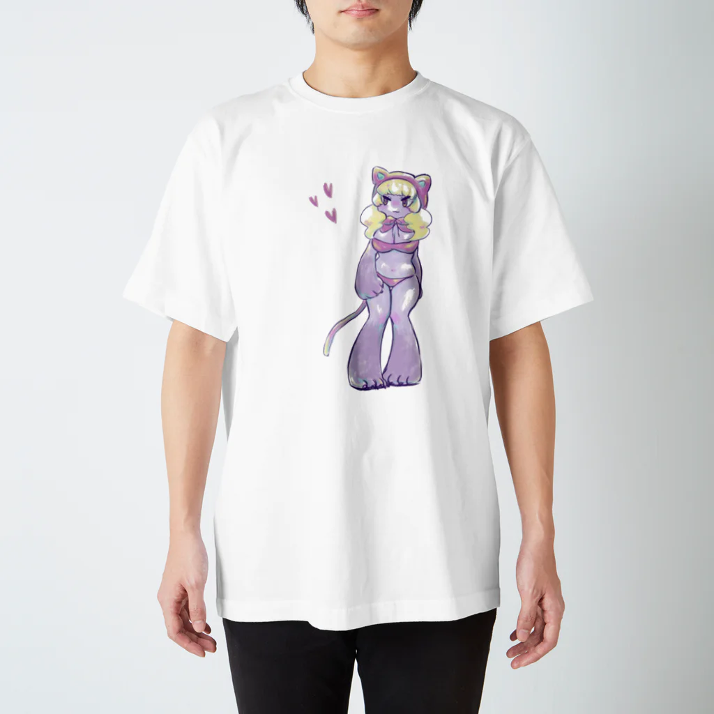 msmchu22の猫耳ベロニカ スタンダードTシャツ