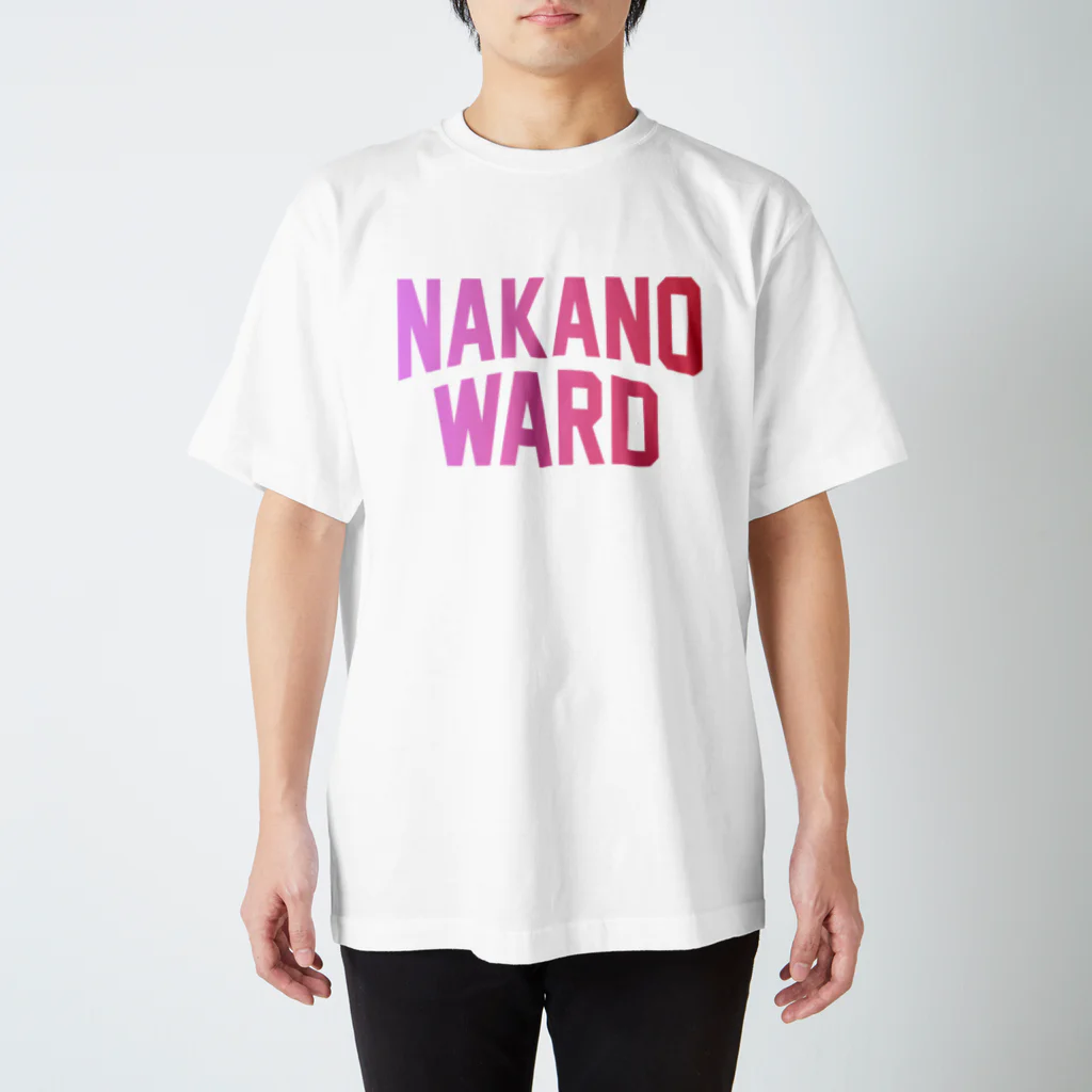 JIMOTO Wear Local Japanの中野区 NAKANO WARD スタンダードTシャツ