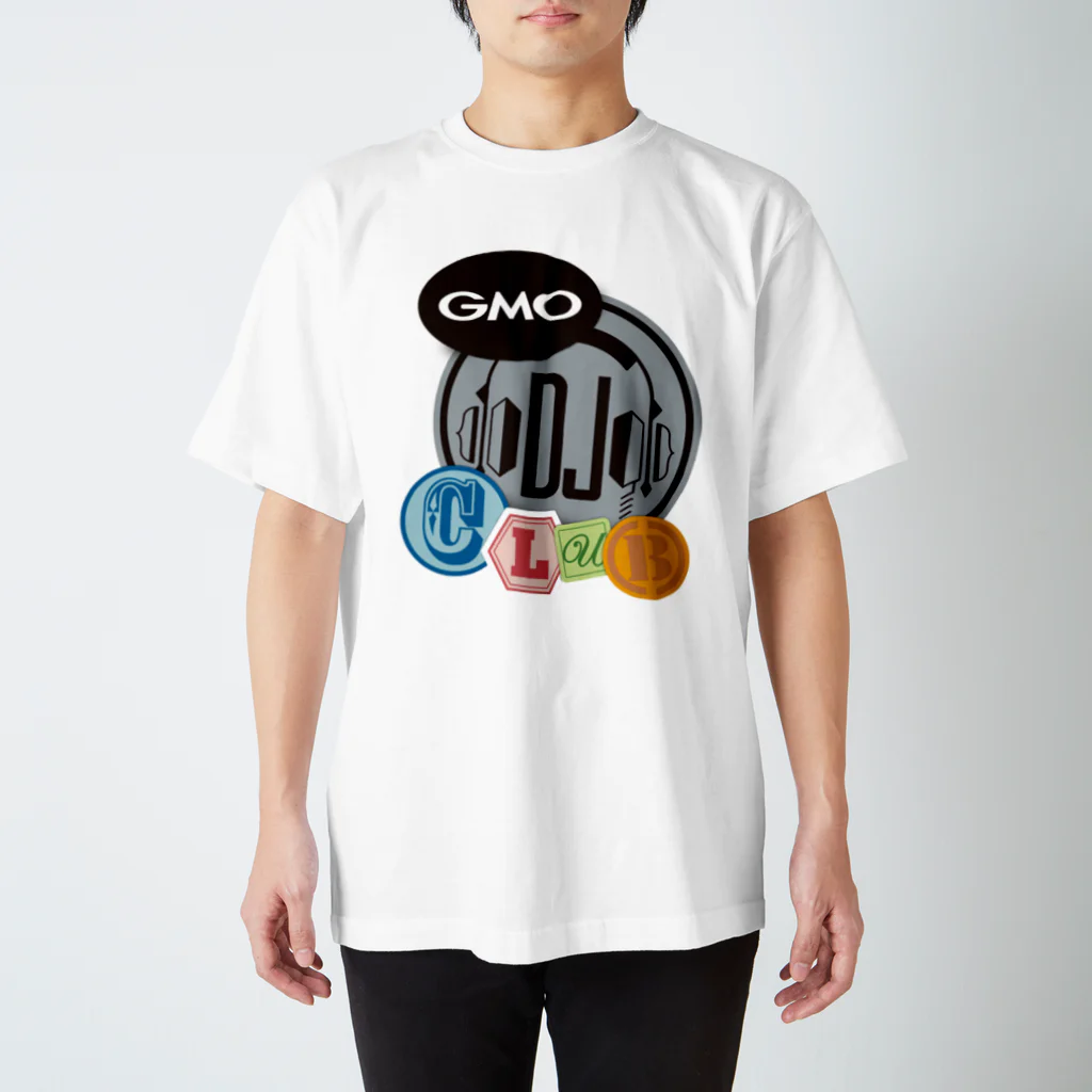 GMO DJ部のGMO DJ部ロゴ（COLOR） スタンダードTシャツ