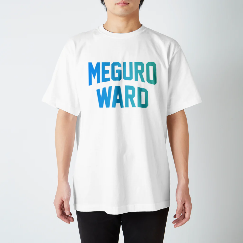 JIMOTO Wear Local Japanの目黒区 MEGURO WARD スタンダードTシャツ