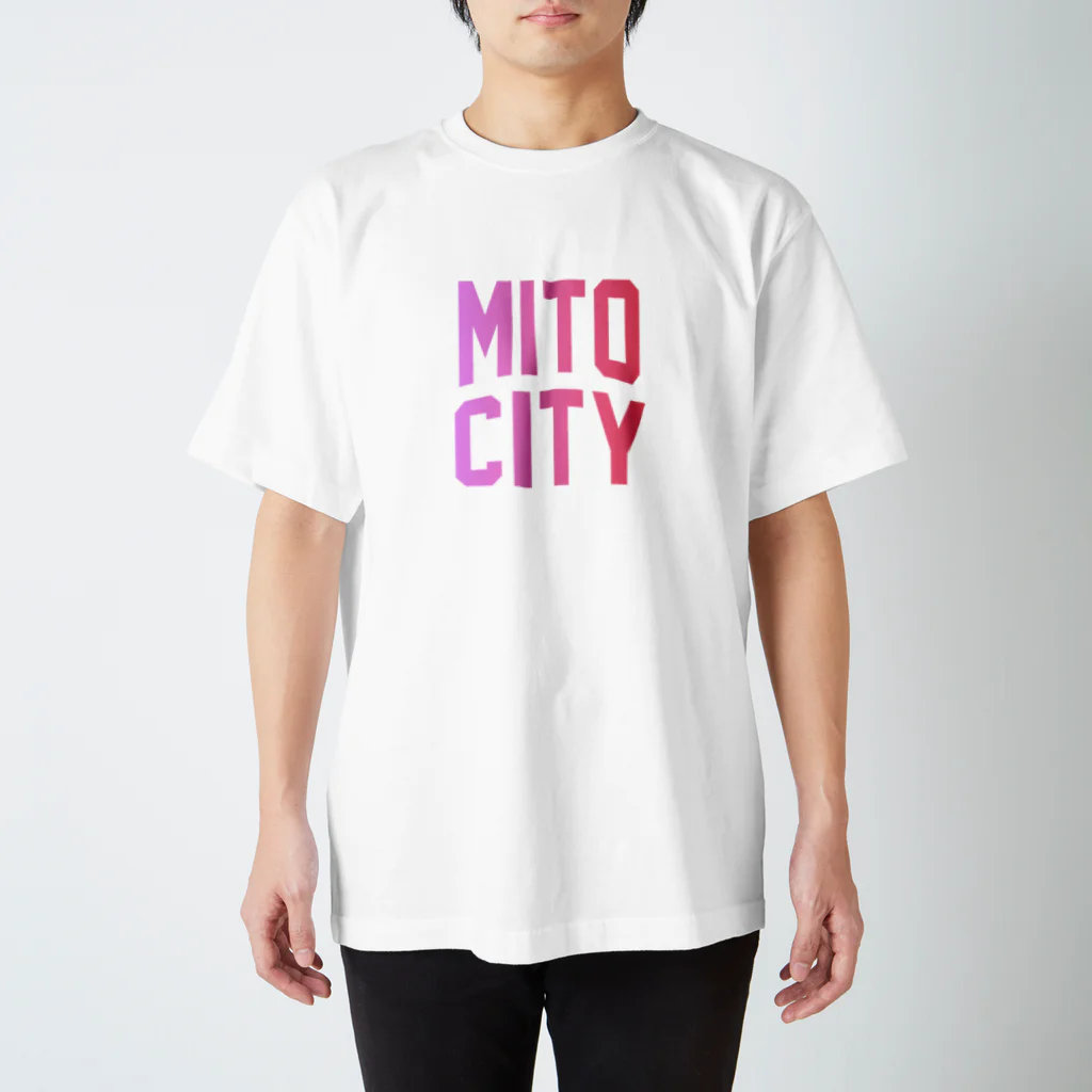 JIMOTO Wear Local Japanの水戸市 MITO CITY スタンダードTシャツ