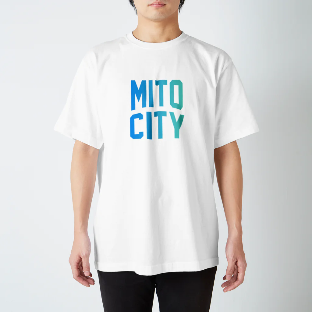 JIMOTO Wear Local Japanの水戸市 MITO CITY スタンダードTシャツ