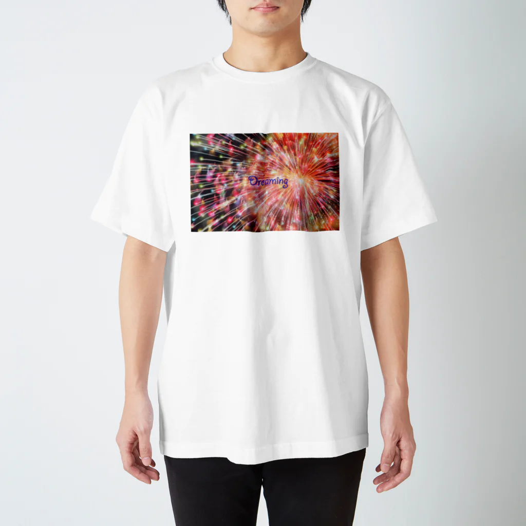 photo-kiokuの花火１ スタンダードTシャツ