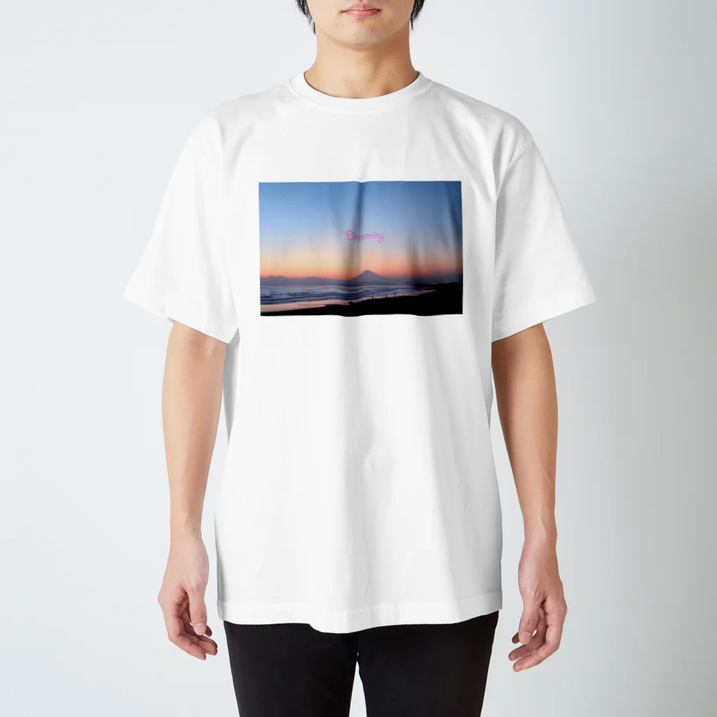 photo-kiokuの湘南夕景2 スタンダードTシャツ
