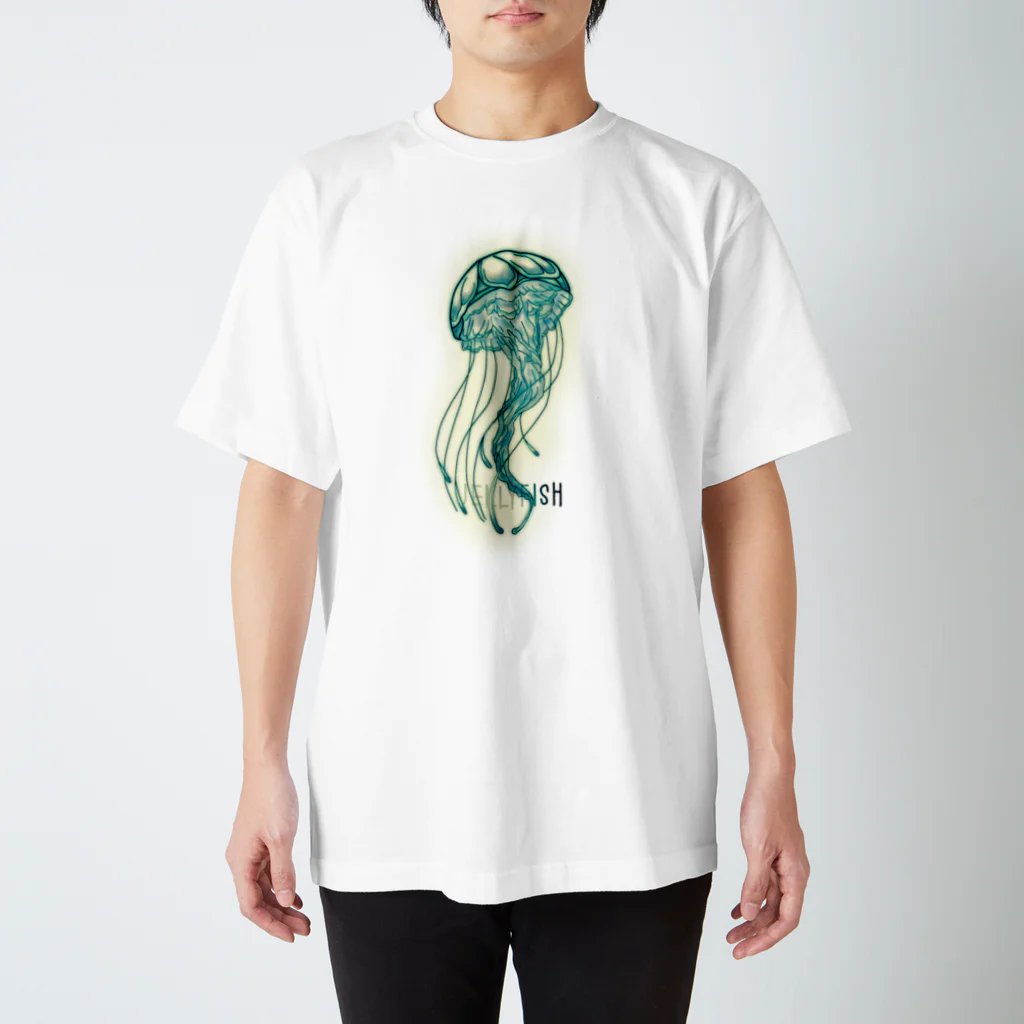 PHANT-ﾌｧﾝﾄ-のクラゲ(緑 スタンダードTシャツ