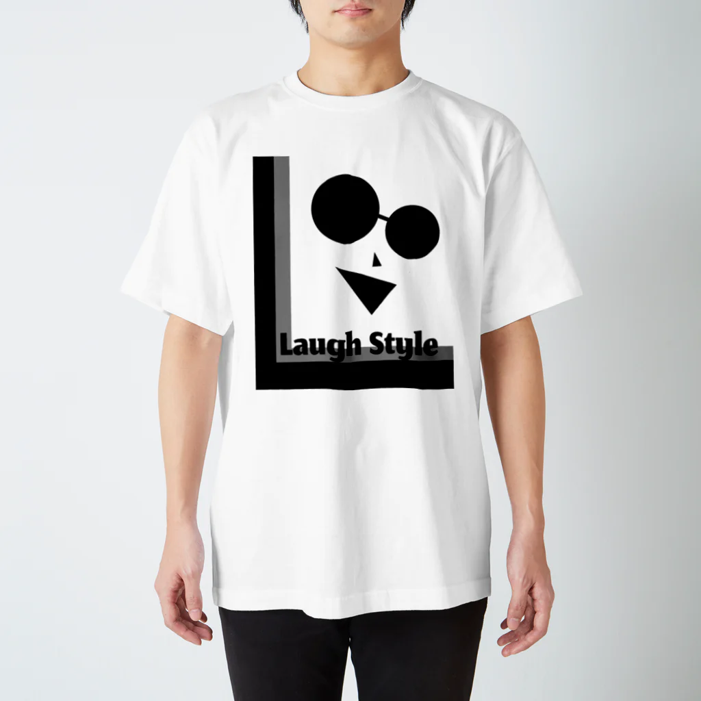 笑顔と癒しの町のLaugh Style Regular Fit T-Shirt