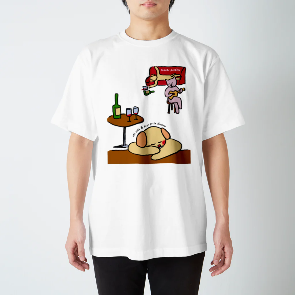 とんちピクルスの飲んだくれ スタンダードTシャツ