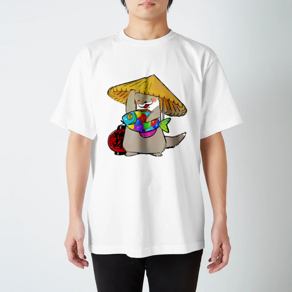 ワニマックスの妖怪 カワウソちゃん Regular Fit T-Shirt