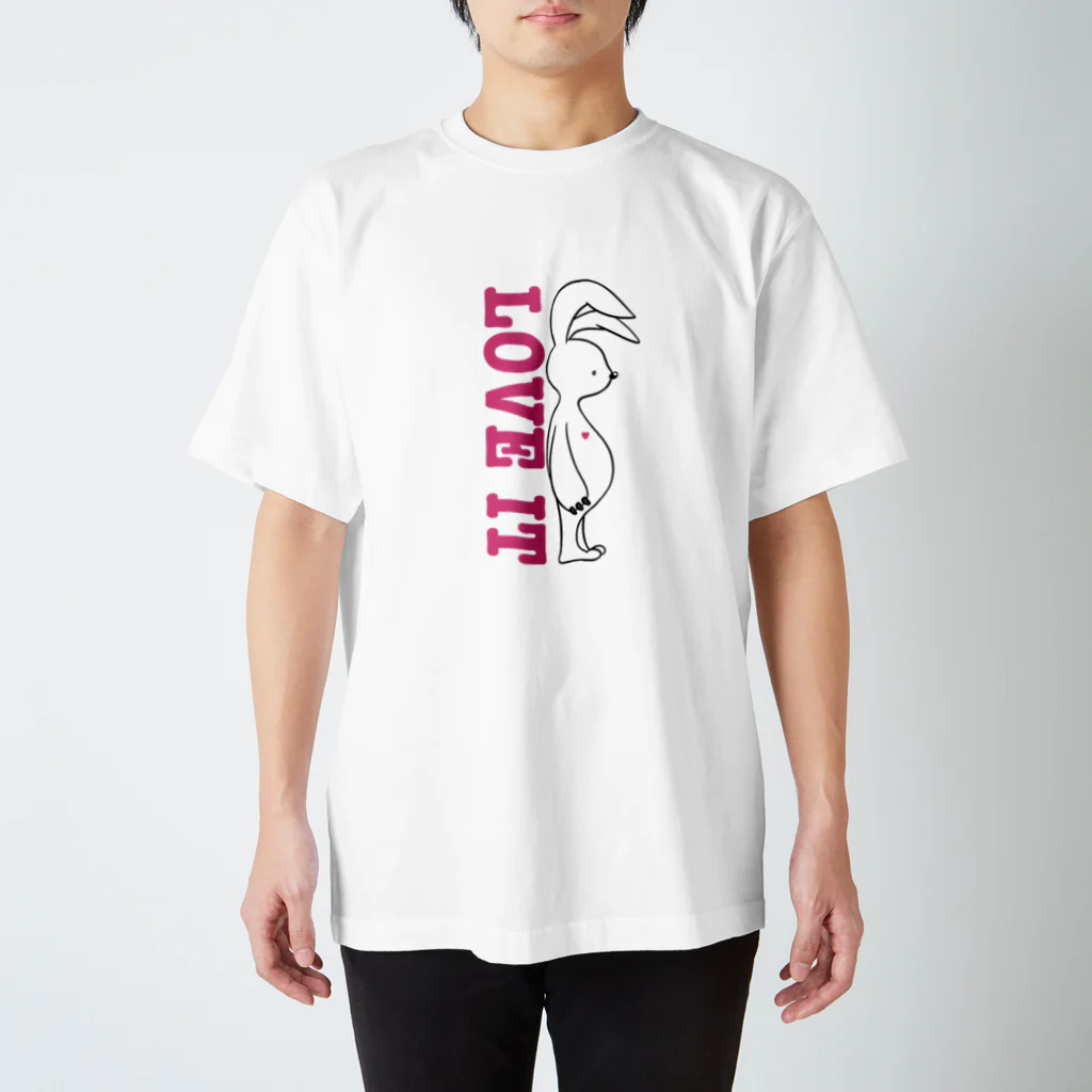 ISUTA ism（イスタイズム）のラビットT スタンダードTシャツ