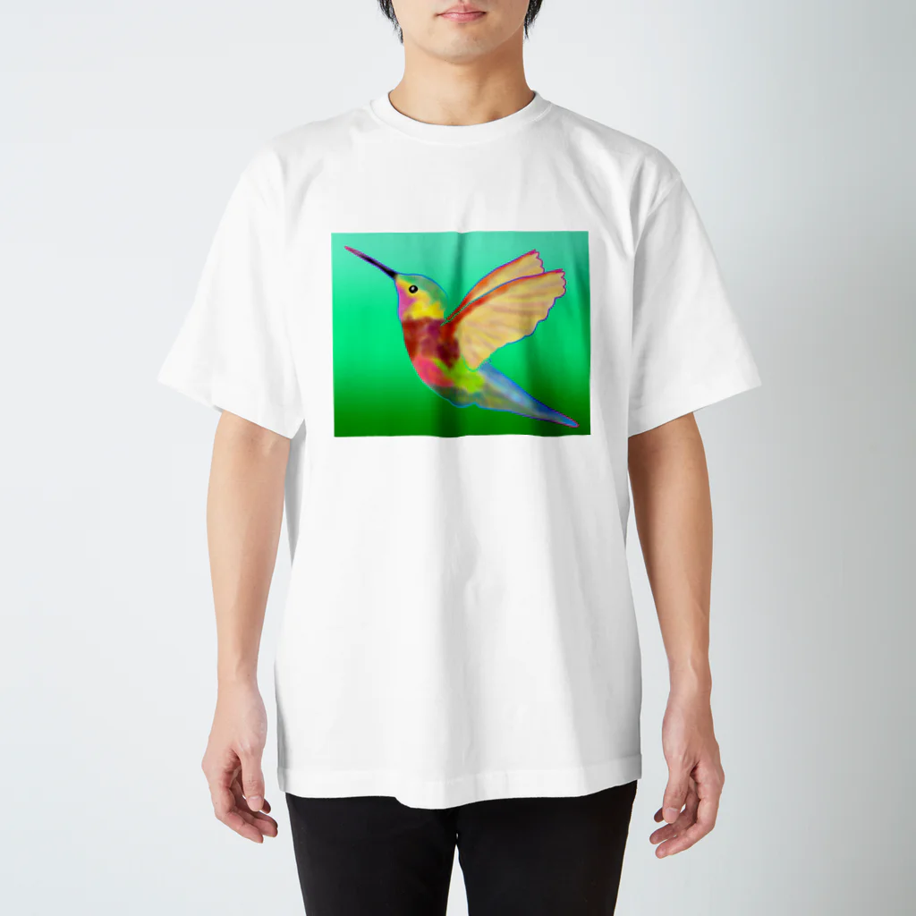 Fumio MatsubayashiのHUMMINGBIRD スタンダードTシャツ