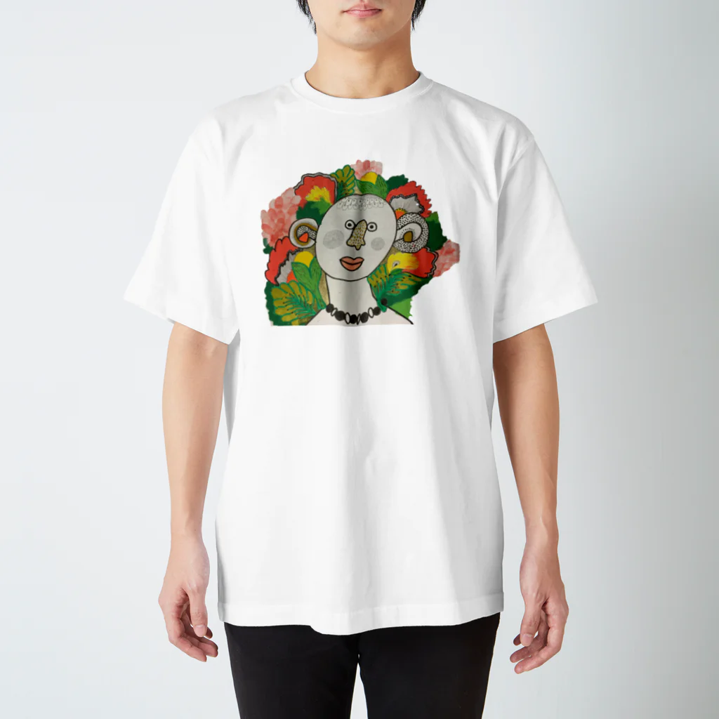 momomichiru のアフア族 Regular Fit T-Shirt
