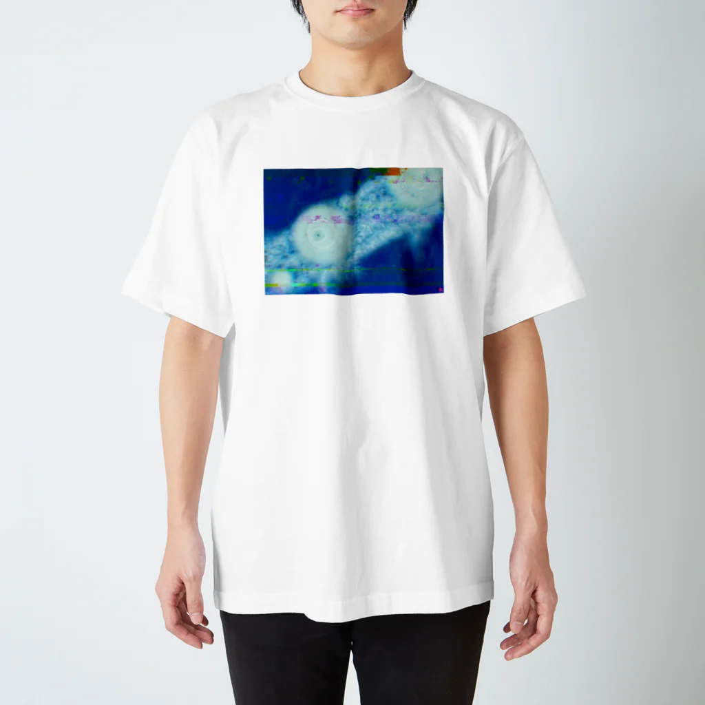 kabuki mono shopの見ないで書いた天気図 スタンダードTシャツ