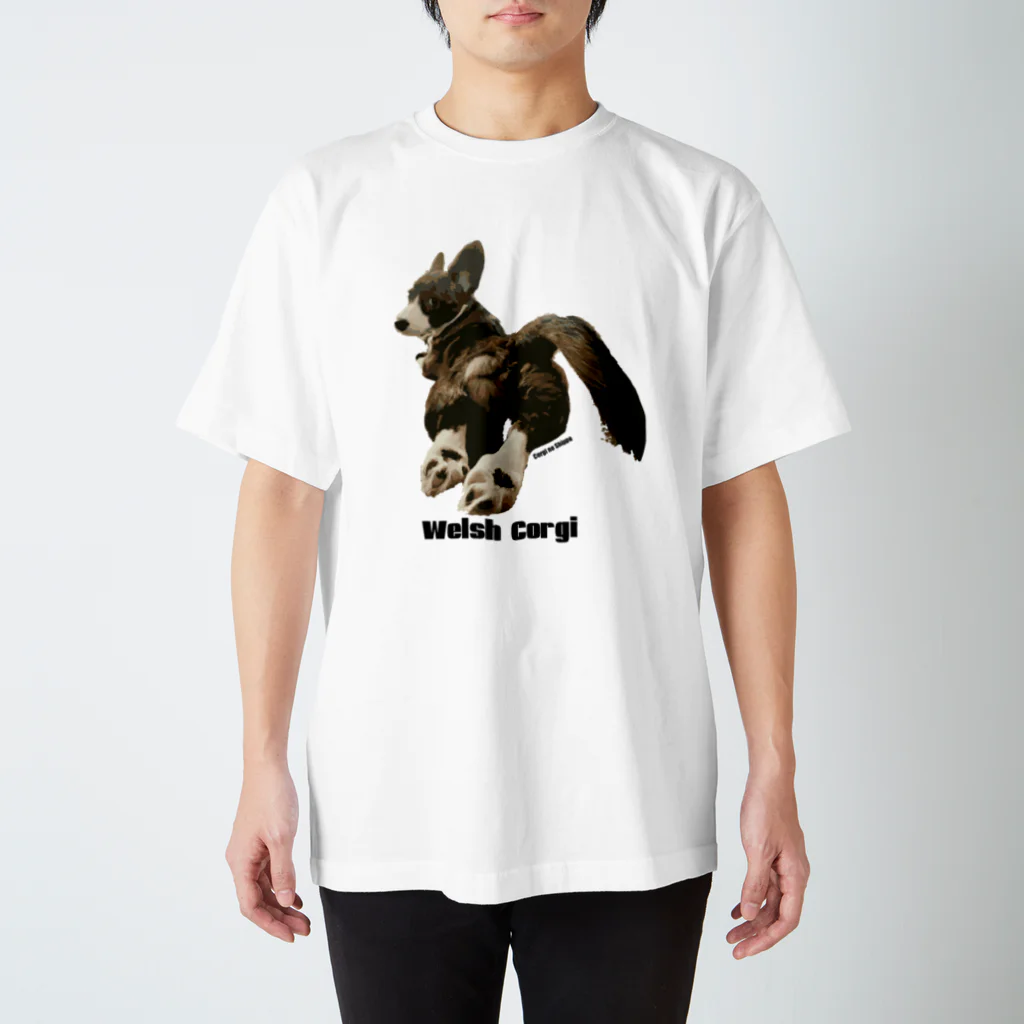 Corgi no Shippoのコギケツ Regular Fit T-Shirt