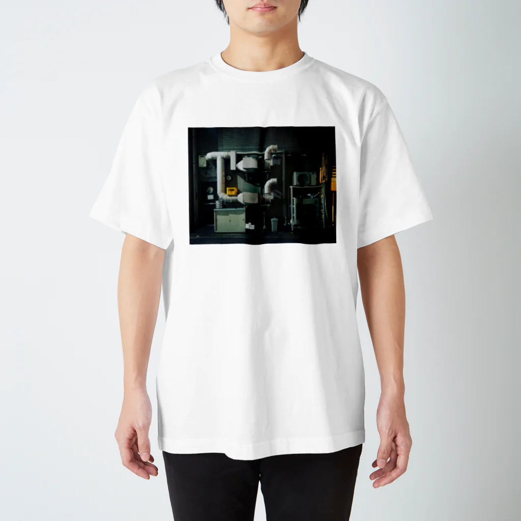 山椒一味の配管のある暮らし スタンダードTシャツ