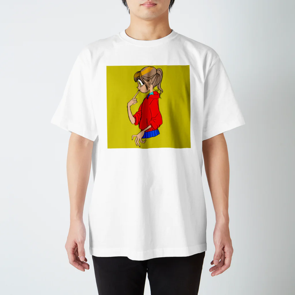 kin_5kinkinの今時レトロ・フワトロ卵ver. スタンダードTシャツ