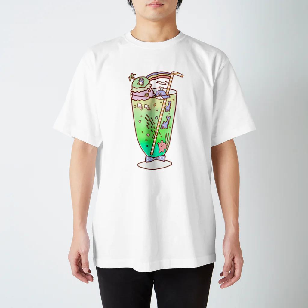 Mashiro_Youのクリームソーダのうみ Regular Fit T-Shirt