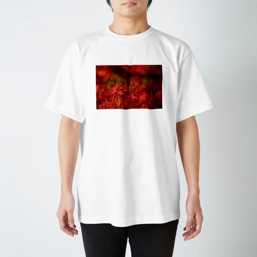 otakeの写真店の真っ赤な彼岸花 Regular Fit T-Shirt
