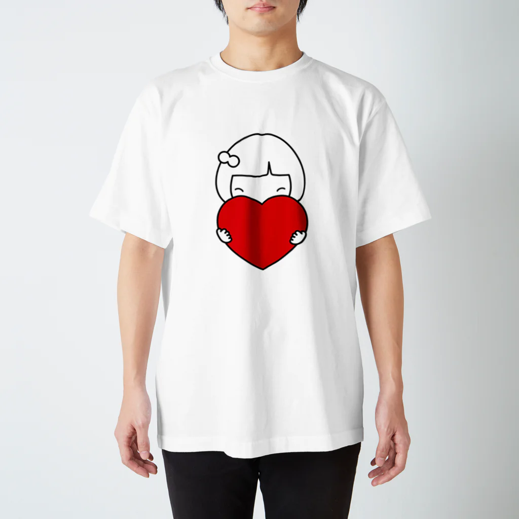 みーちゃんファンクラブのみーちゃんハート スタンダードTシャツ