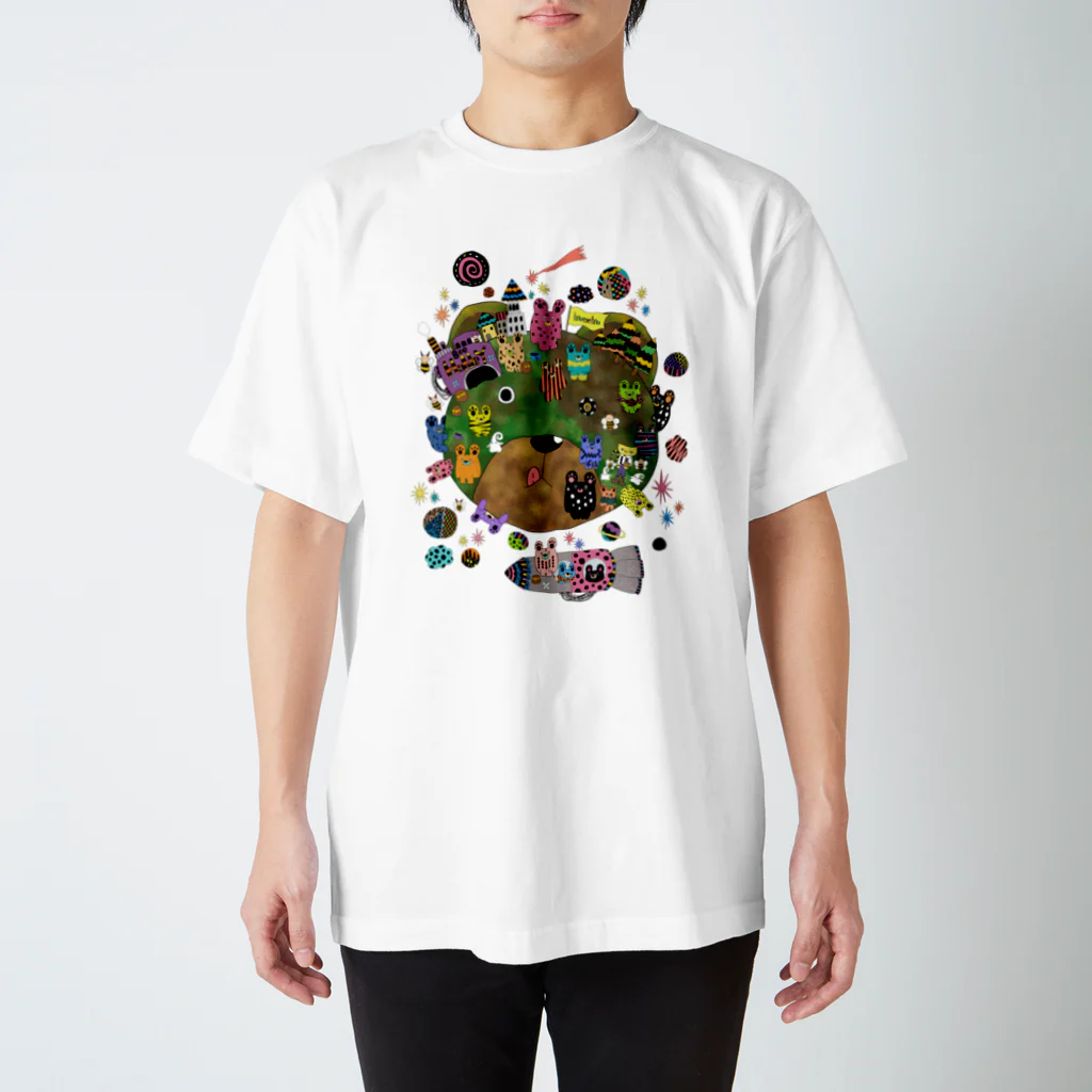 色音色のTシャツ屋さん ironeiro  T-shirt Shopのポラリス color ver. スタンダードTシャツ