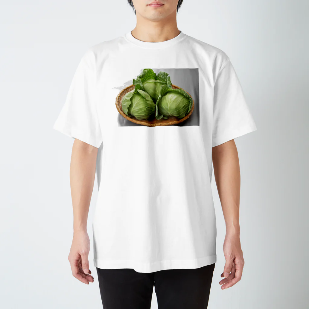 プリン倶楽部のキャベツ スタンダードTシャツ