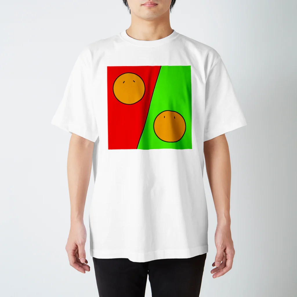 ぱらやん(赤)のぱらゆきマーク Regular Fit T-Shirt