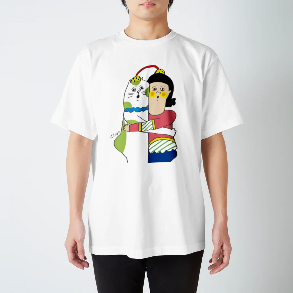 Claraのおみせのなかよしこよし スタンダードTシャツ