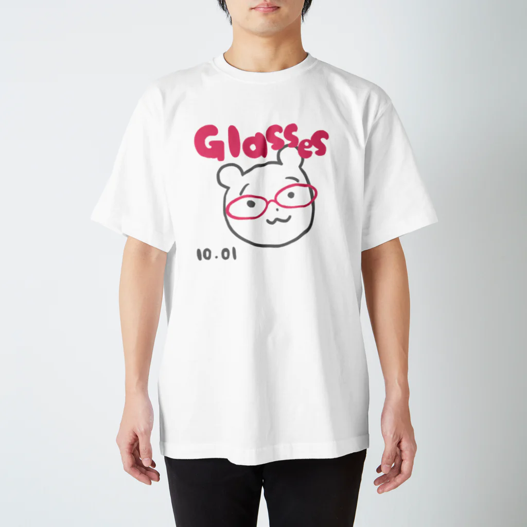 プペポ屋のメガネの日 スタンダードTシャツ