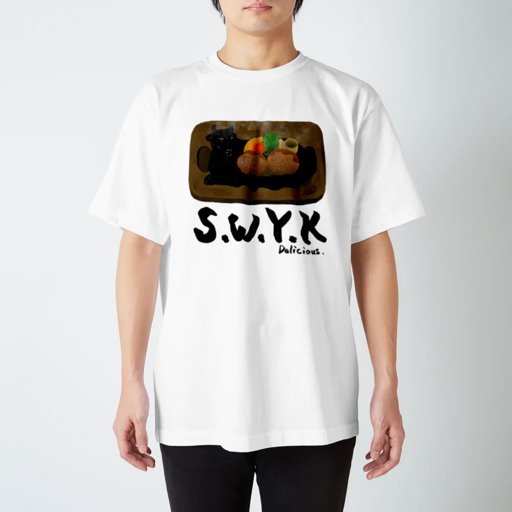 右山唯のS.W.Y.K スタンダードTシャツ