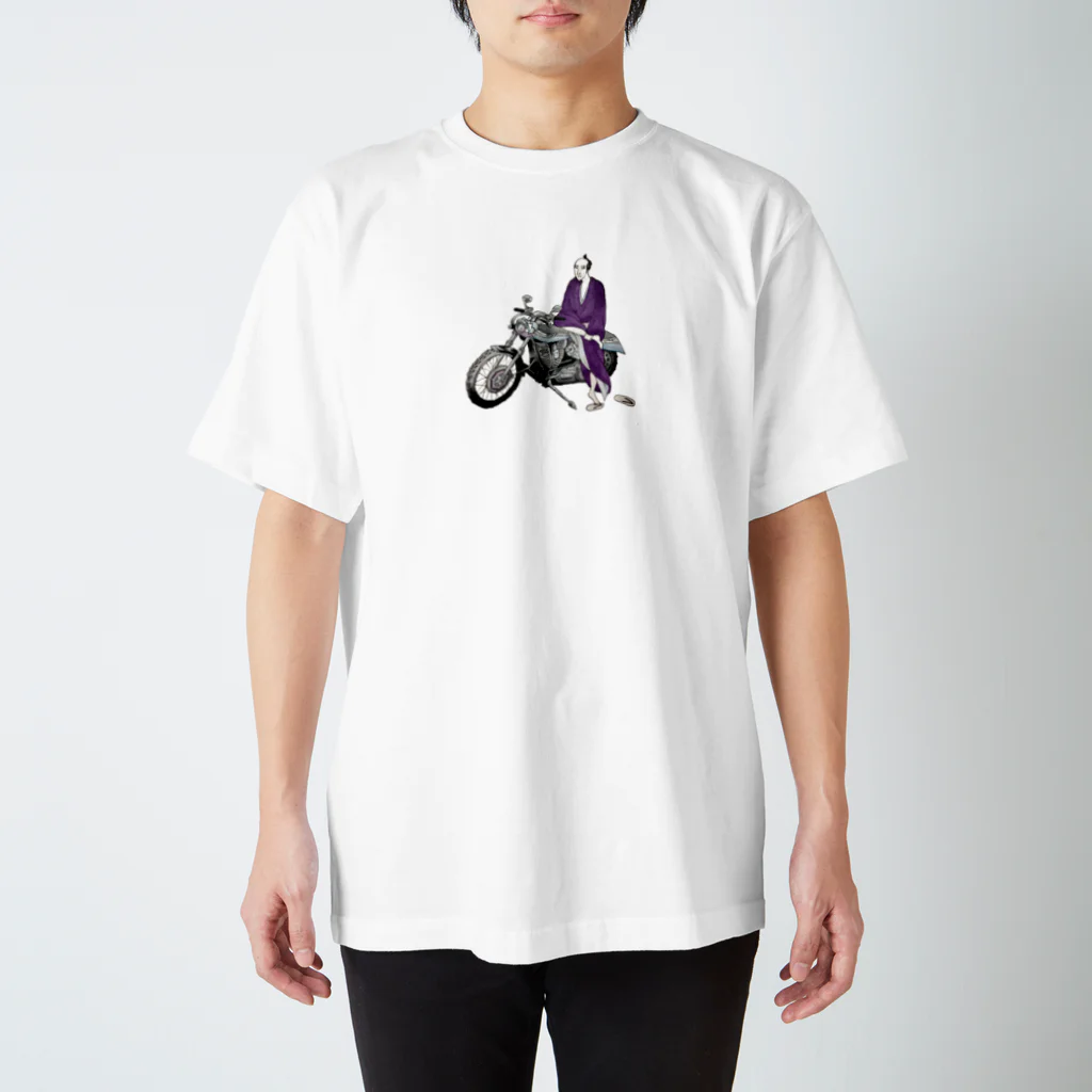 浮世絵はんの浮世絵とバイク-man- Regular Fit T-Shirt