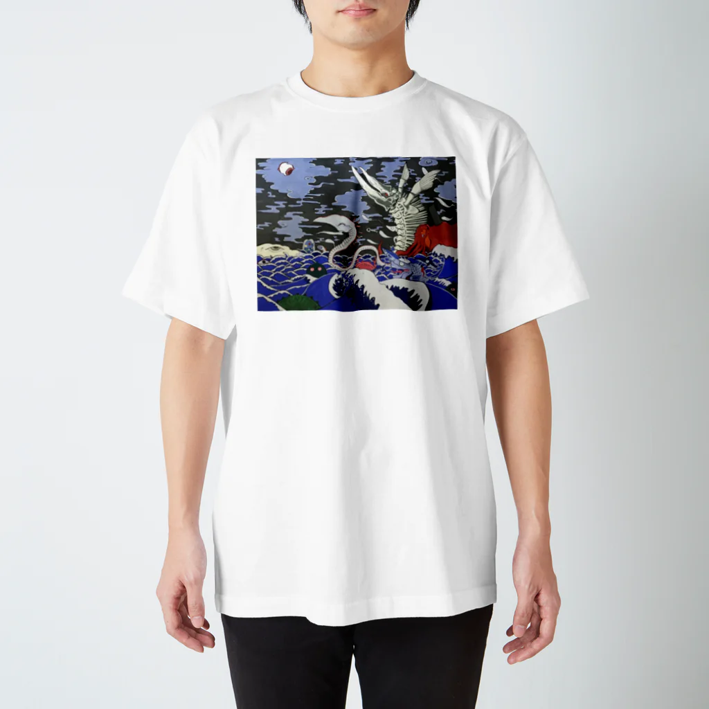 なっちゅ雑貨店の妖怪大水泳大会 Regular Fit T-Shirt