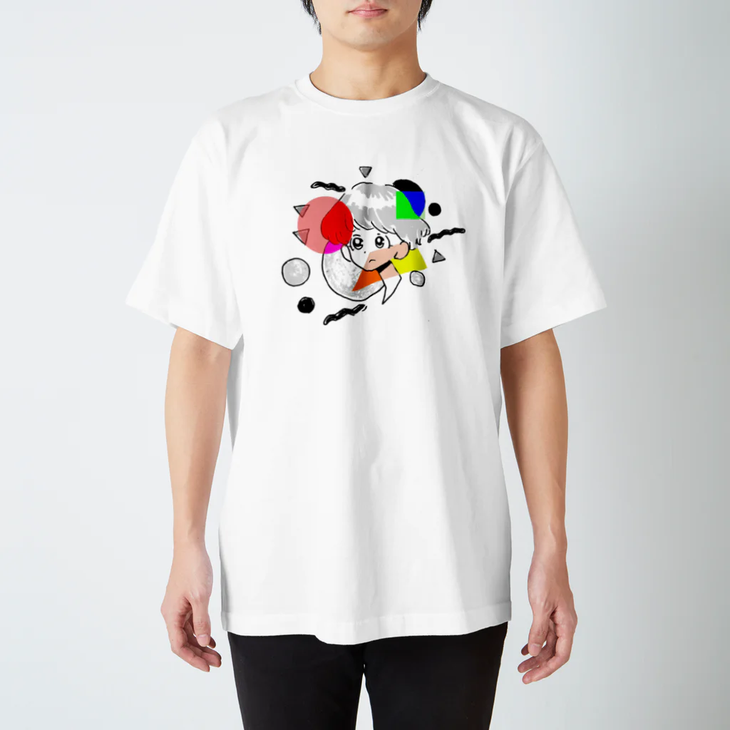 にこにこマーケットの少女漫girl スタンダードTシャツ