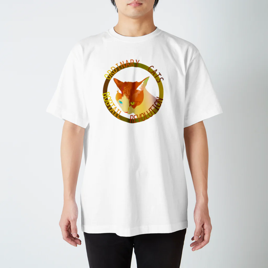 『NG （Niche・Gate）』ニッチゲート-- IN SUZURIのOrdinary Cats04h.t.(秋) Regular Fit T-Shirt