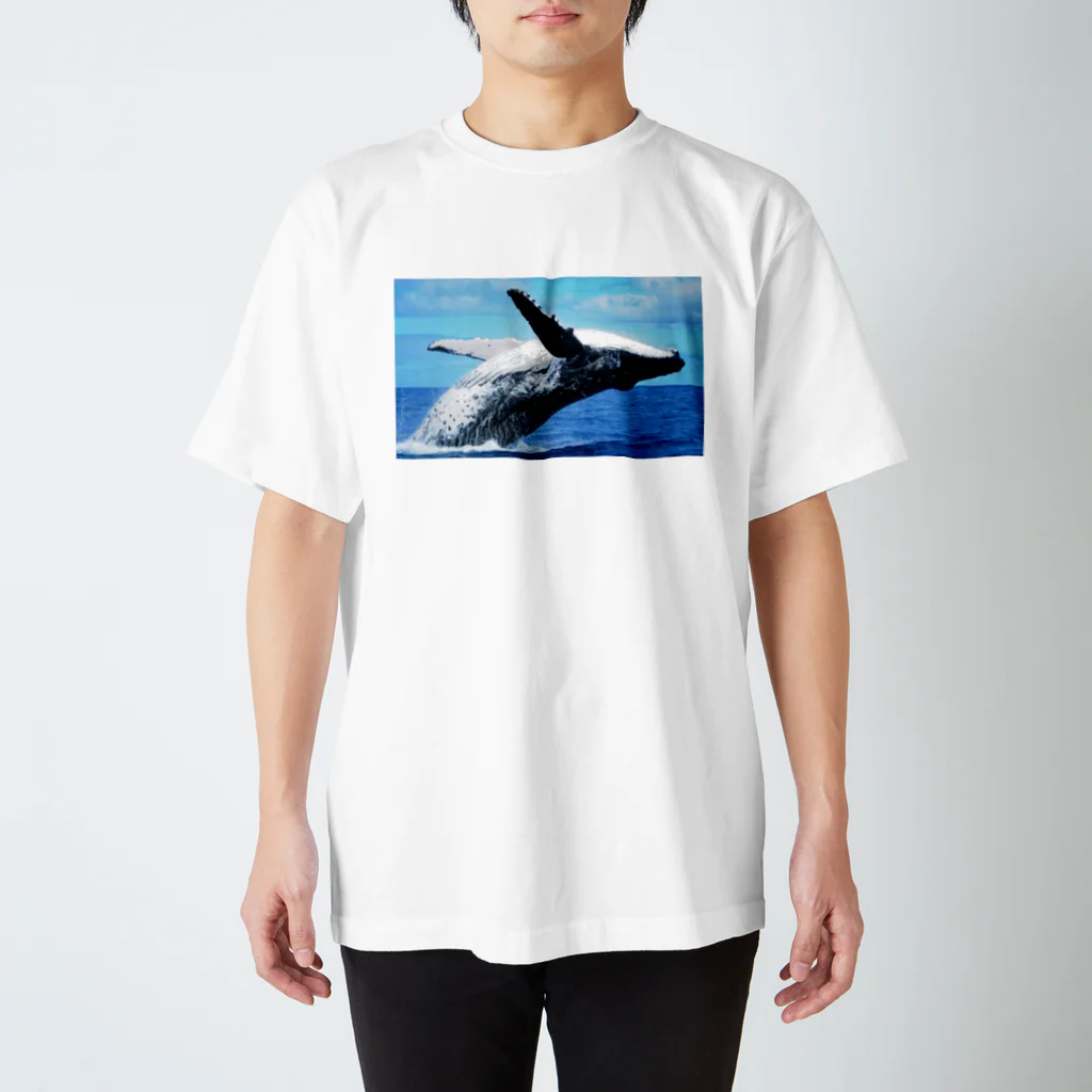 03damono🇯🇵のホエール スタンダードTシャツ