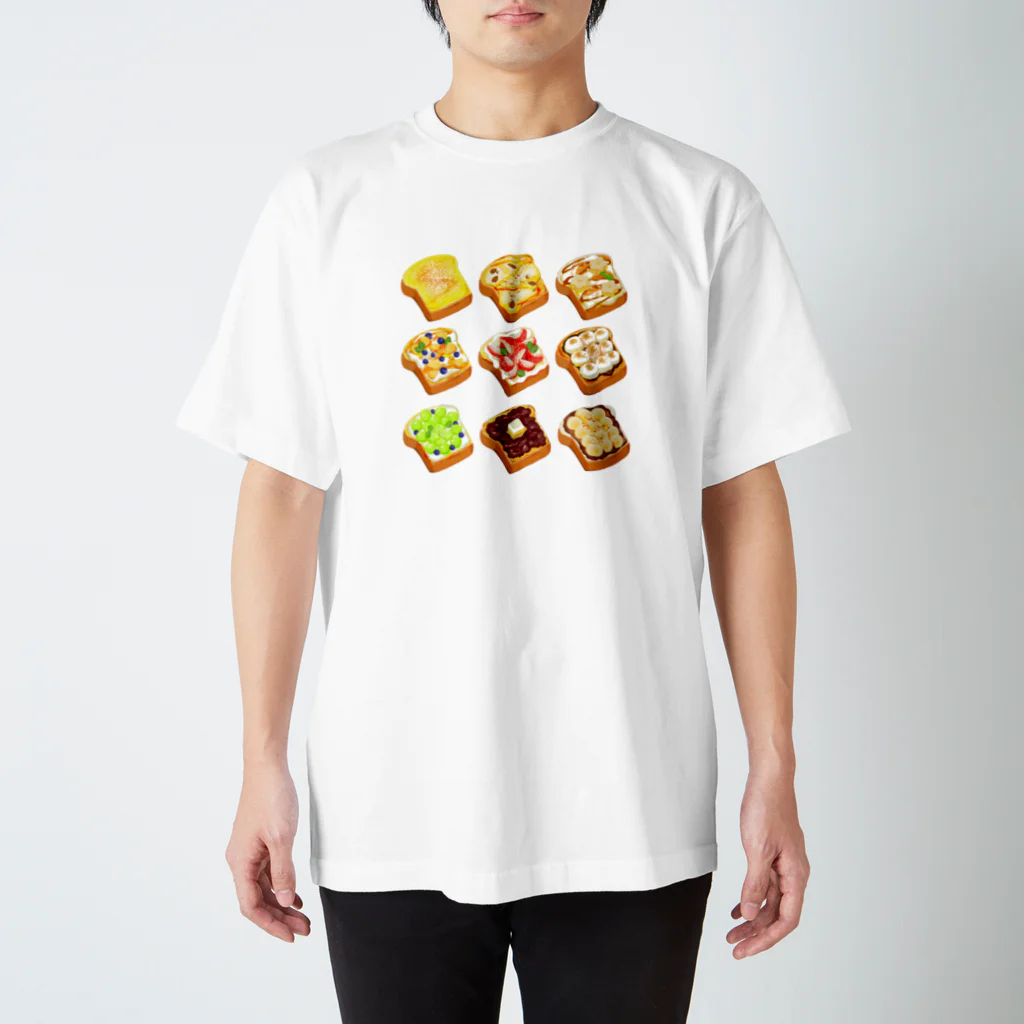 リズのオープンサンド[甘味系] Regular Fit T-Shirt