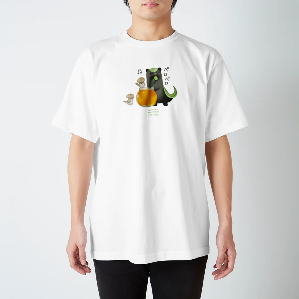 おやさい妖精さんの お店🌱の二ラーテル　蜂蜜 Regular Fit T-Shirt