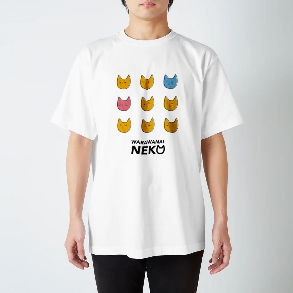 MIXERのWARAWANAI NEKO スタンダードTシャツ