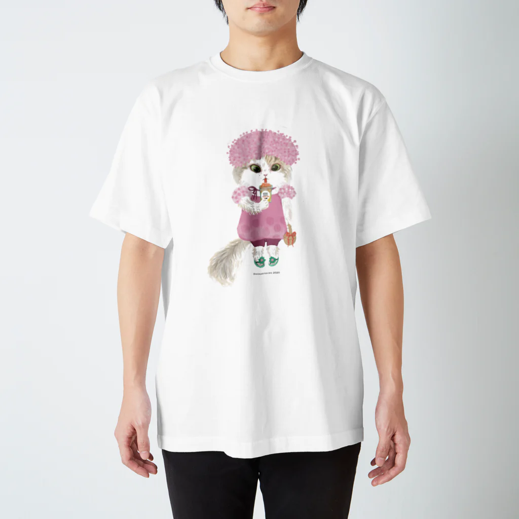 wokasinaiwoのウミキノコらん スタンダードTシャツ