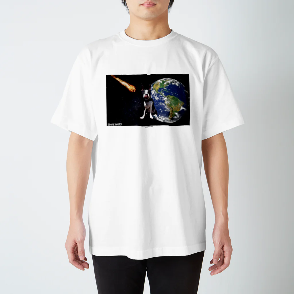 結崎 剛のSPACE NUTS（地球の危機） Regular Fit T-Shirt