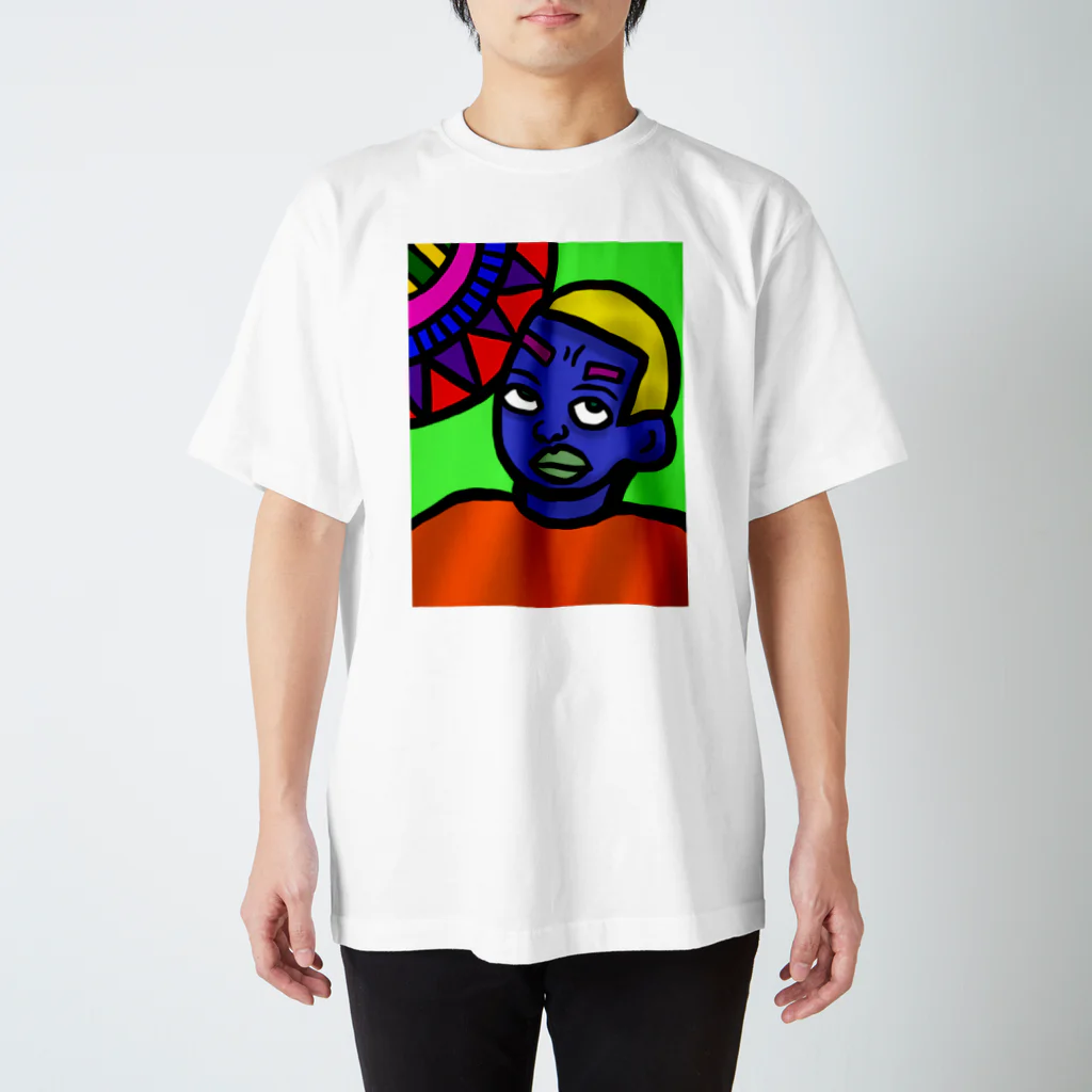 ac0artのいけてるめんずぅ Regular Fit T-Shirt